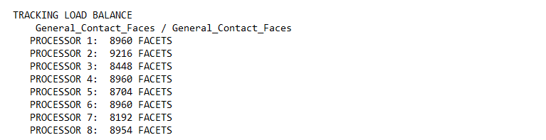 Abaqus data (DAT) file