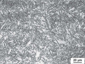 Quench and temper Ferrite-Pearlite regrowth