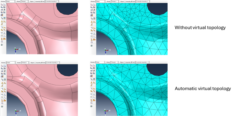 Geometry Cleanup and Meshing in Abaqus CAE