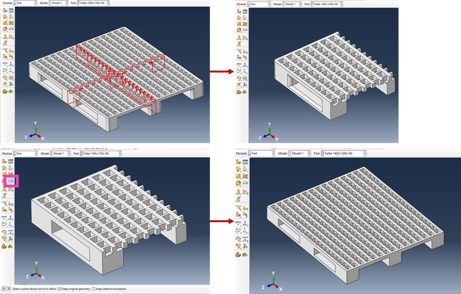Geometry Cleanup and Meshing in Abaqus CAE