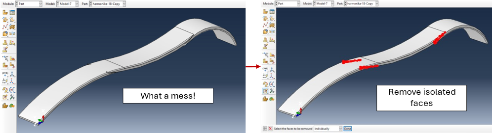 Geometry Cleanup and Meshing in Abaqus CAE