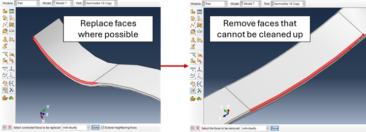 Geometry Cleanup and Meshing in Abaqus CAE