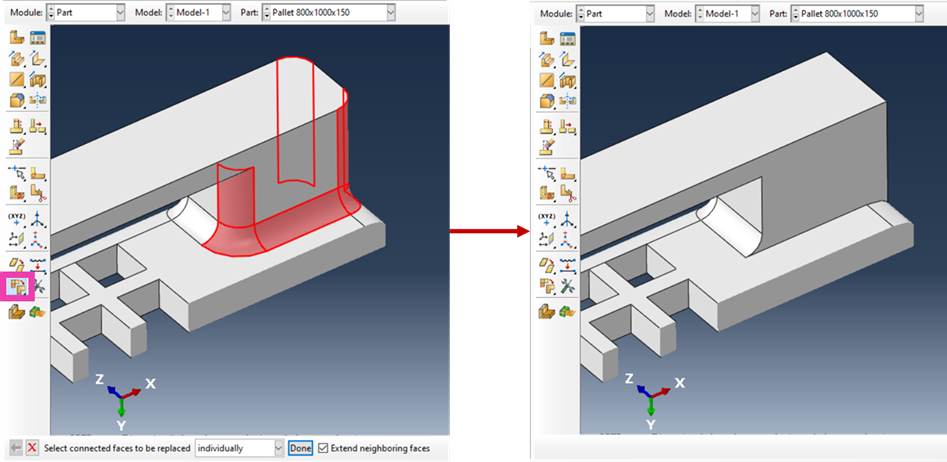 Geometry Cleanup and Meshing in Abaqus CAE